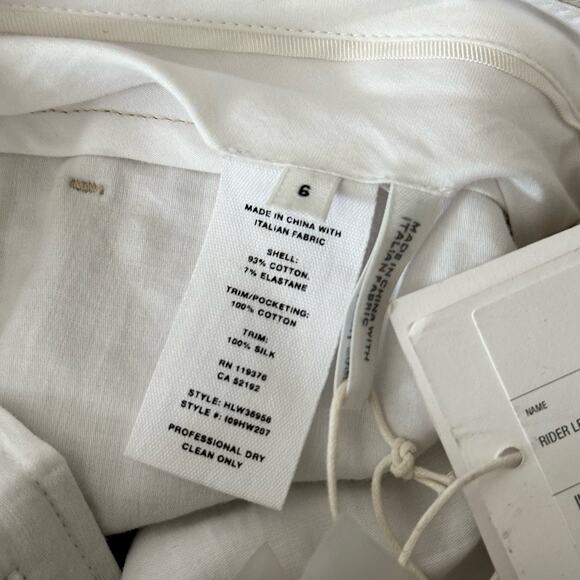 Helmut Lang Rider Legging Pant w/ Slit in Oatmeal - Picture 9 of 11